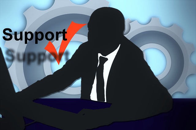 nápis support